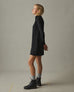 Women's Moto Dress - Black